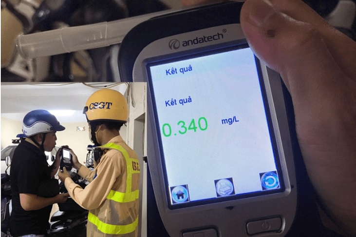 Và tính năng ngậm ống để thổi ra kết quả chi tiết